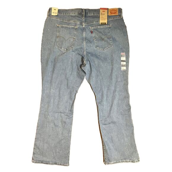 NWT Levi's 725 High Rise Hypersoft Bootcut Jeans Med/Light Blue Size 22W Plus - Picture 5 of 10
